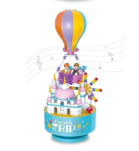 GLOBO DE BLOQUES ARMABLE MUSICAL