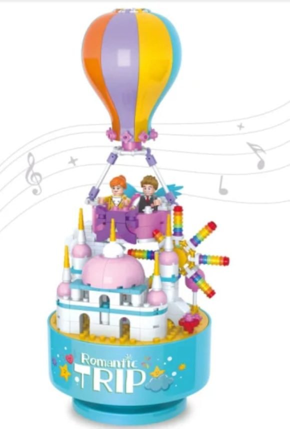 GLOBO DE BLOQUES ARMABLE MUSICAL - Imagen 3