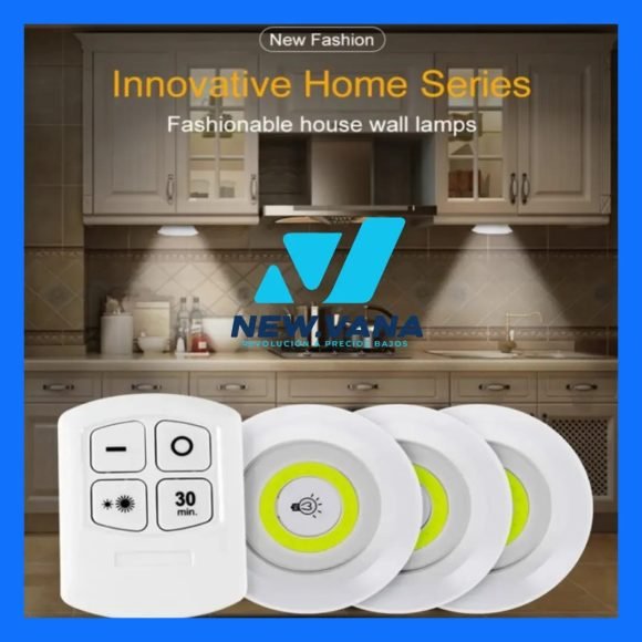 Luz led ( 3 unidades ) + control remoto - Imagen 3