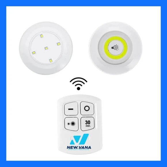 Luz led ( 3 unidades ) + control remoto - Imagen 4