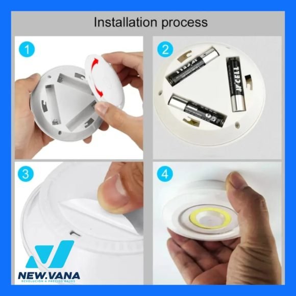 Luz led ( 3 unidades ) + control remoto - Imagen 2