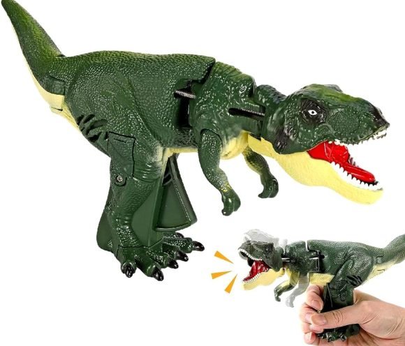 Dinosaurio De Juguete Con Movimientos De Cabeza