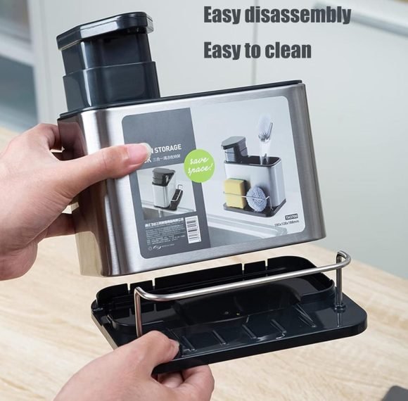 Dispensador De Jabón Y Organizador Para Cocina - Imagen 5