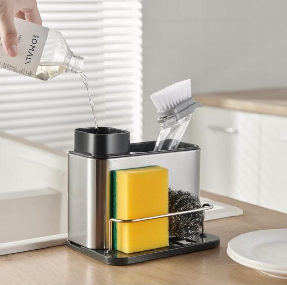 Dispensador De Jabón Y Organizador Para Cocina - Imagen 2