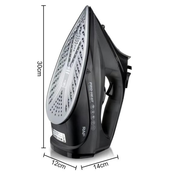 Plancha Vapor Electrica RAF R1116B - Imagen 3