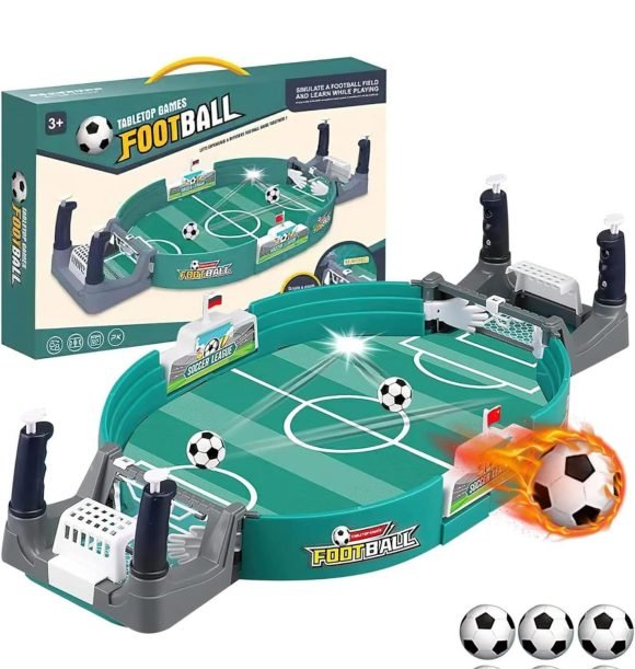 Futbol De Mesa Portátil Mini Cancha De Juego