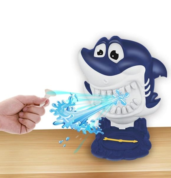 Juguete Tiburón Lanza Agua Juego De Mesa - Imagen 2