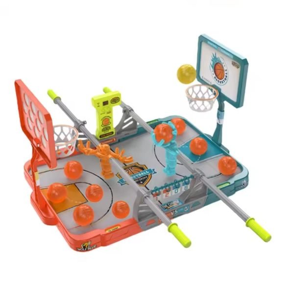 Basquetbol De Mesa Portátil Mini Cancha De Juego - Imagen 4