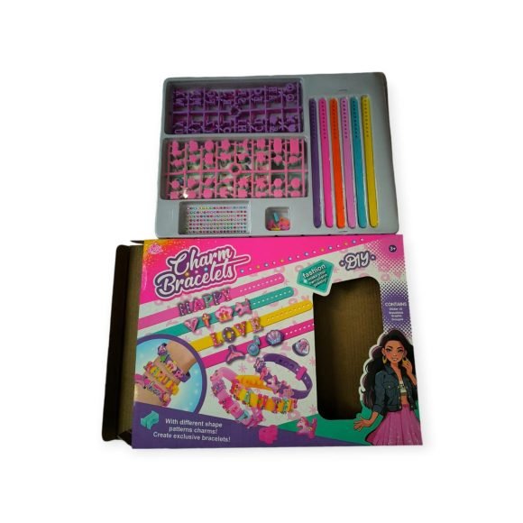 Set De 6 Pulseras Con Accesorios Para Niñas - Imagen 3