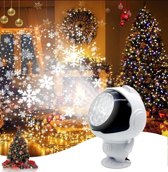 Proyector Astronauta De Luces Navideñas - Imagen 4