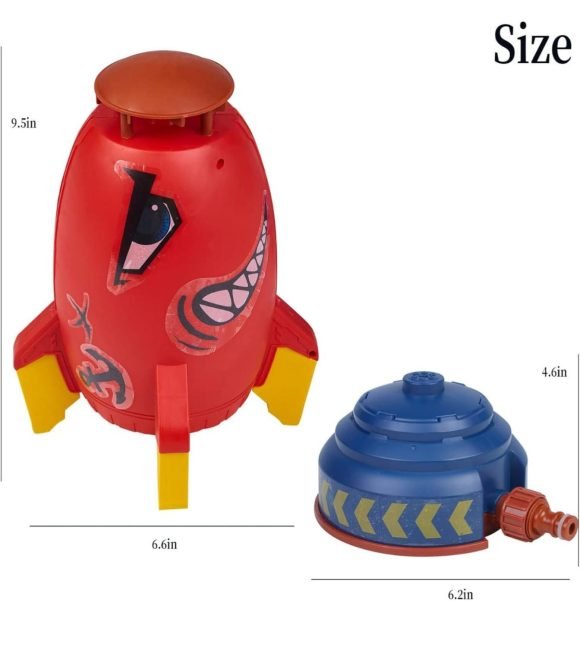 Cohete Lanza Agua Para Niños Juego para Jardín - Imagen 5
