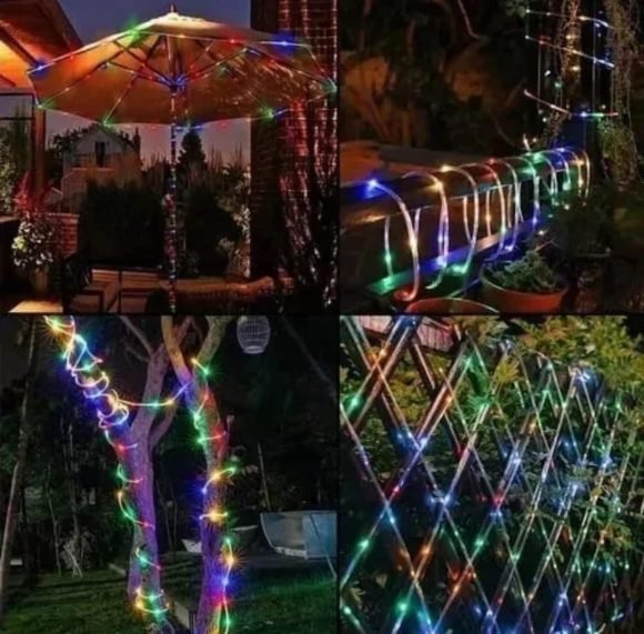 Manguera Led Solar Multicolor 1O Metros - Imagen 3