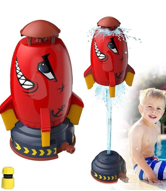 Cohete Lanza Agua Para Niños Juego para Jardín