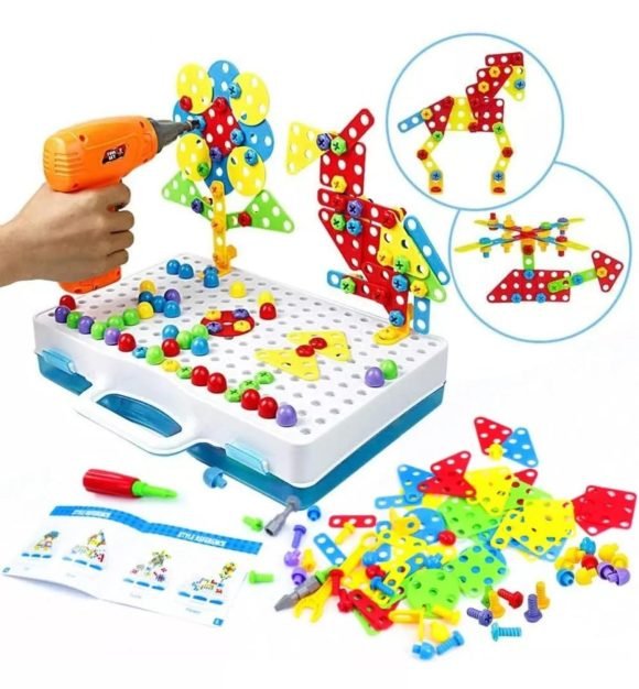 Maleta Interactiva De Herramientas Para Niños 193 Piezas - Imagen 4