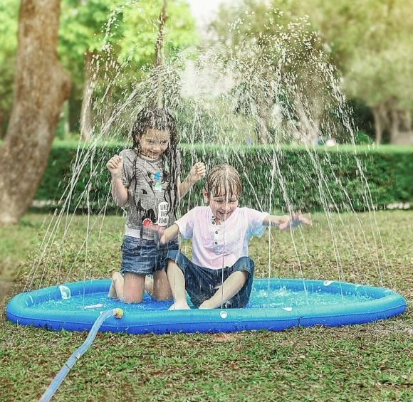 Alfombra Lanza Agua Piscina Niños 170CM - Imagen 5