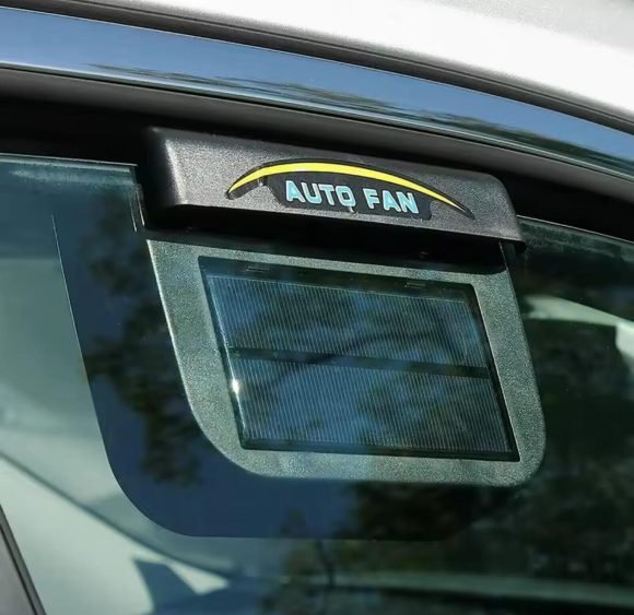 Ventilador Portátil Solar Para Auto - Imagen 3