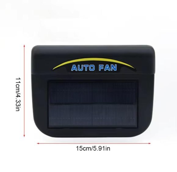 Ventilador Portátil Solar Para Auto - Imagen 4