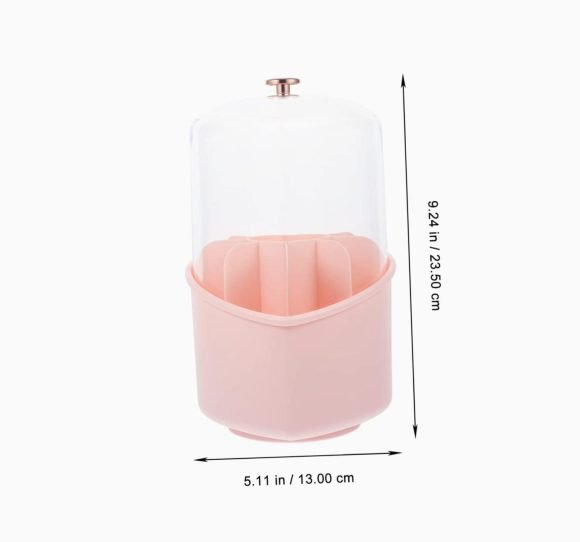 Organizador De Cosméticos Y Maquillaje Color Rosado - Imagen 2