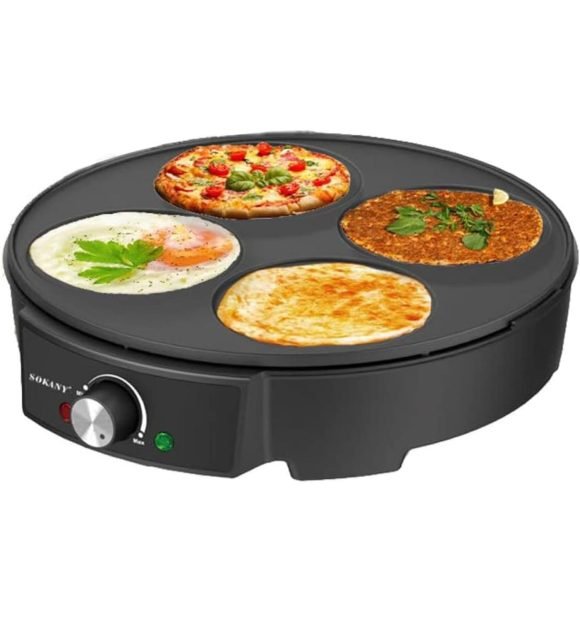 Maquina Para Crepes Panquequera Antiadherente - Imagen 2