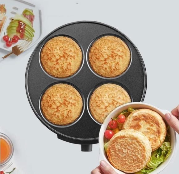 Maquina Para Crepes Panquequera Antiadherente - Imagen 4