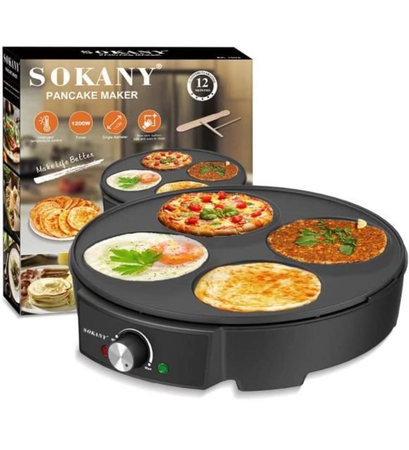Maquina Para Crepes Panquequera Antiadherente
