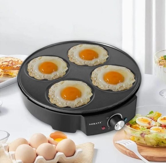 Maquina Para Crepes Panquequera Antiadherente - Imagen 3