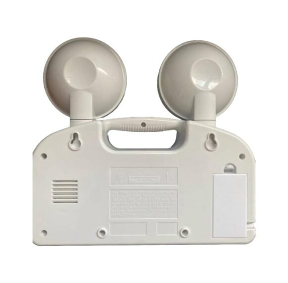 Lampara De Emergencia Recargable Con 2 Focos - Imagen 2
