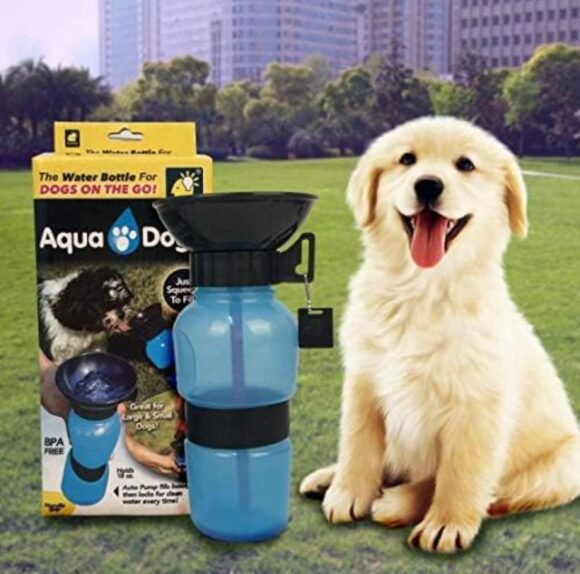 Bebedero Para Mascotas Botella Portatil - Imagen 4