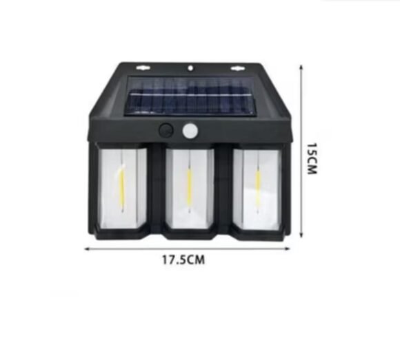 Lampara Solar Led Con Sensor De Movimiento - Imagen 2