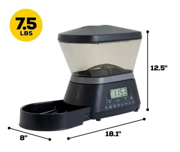 Dispensador De Alimentos Para Mascotas Automático - Imagen 4