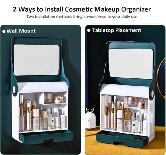 Organizador de Maquillaje Con Espejo - Imagen 2