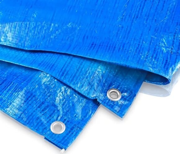 Lona Impermeable Azul Multifuncional 6 x 4 Metros - Imagen 3