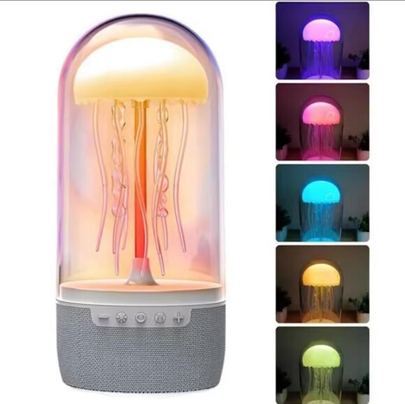 Lampara Parlante bluetooth Diseño Medusa