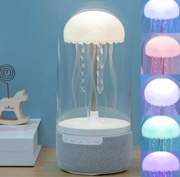 Lampara Parlante bluetooth Diseño Medusa - Imagen 2
