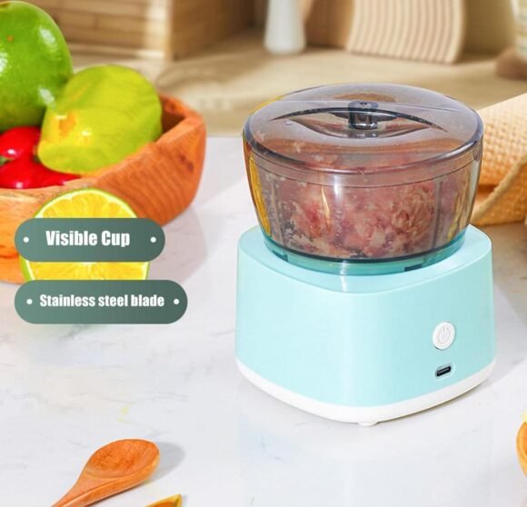 Picador Moledor De Verduras Recargable USB - Imagen 4
