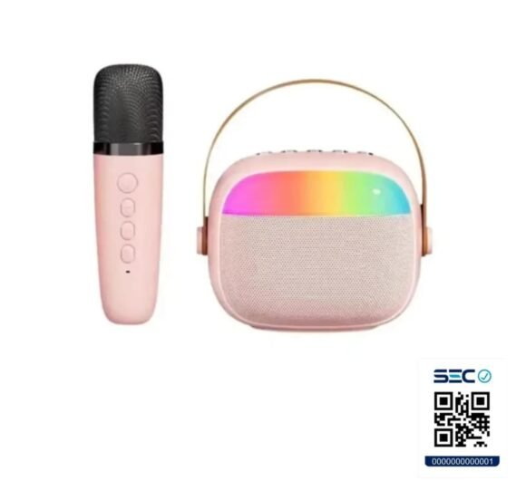 Parlante Bluetooth Con Luz Y 1 Microfono - Imagen 2