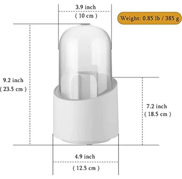 Organizador Cosmetiquero Giratorio 360 - Imagen 3