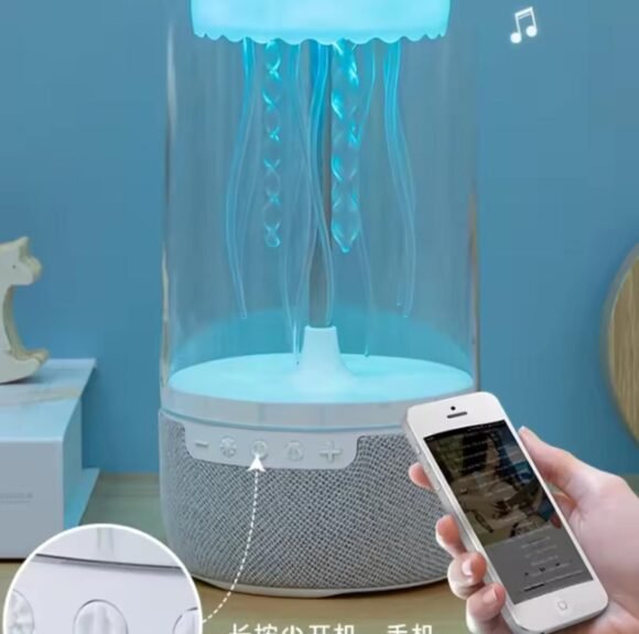 Lampara Parlante bluetooth Diseño Medusa - Imagen 5