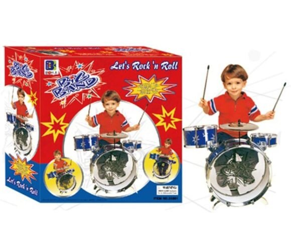 Bateria Musical Para NIños 3 Tambores - Imagen 3