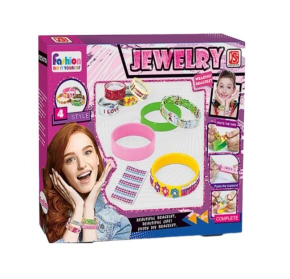 Set De 4 Pulsera Con Accesorios Para Diseñar - Imagen 2