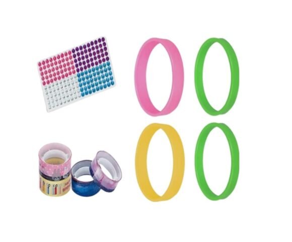 Set De 4 Pulsera Con Accesorios Para Diseñar - Imagen 3